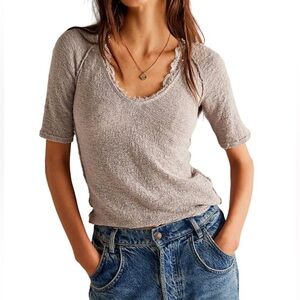 FREE PEOPLE We The Free Francis Tee - Size Large